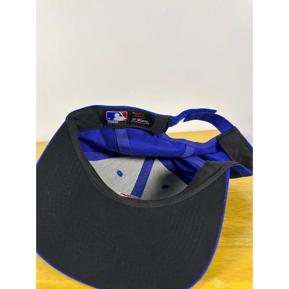 OC Sports MLB Baseball Cap Adult OSFM Chicago Cubs C Logo Blue Adjustable